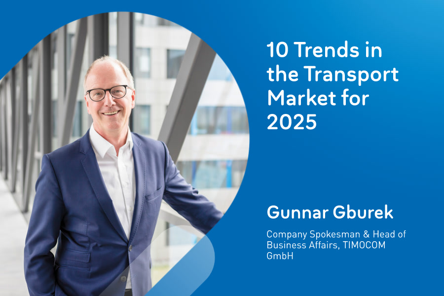 Tendances logistiques&nbsp;: 10 perspectives pour le marché du transport 2025